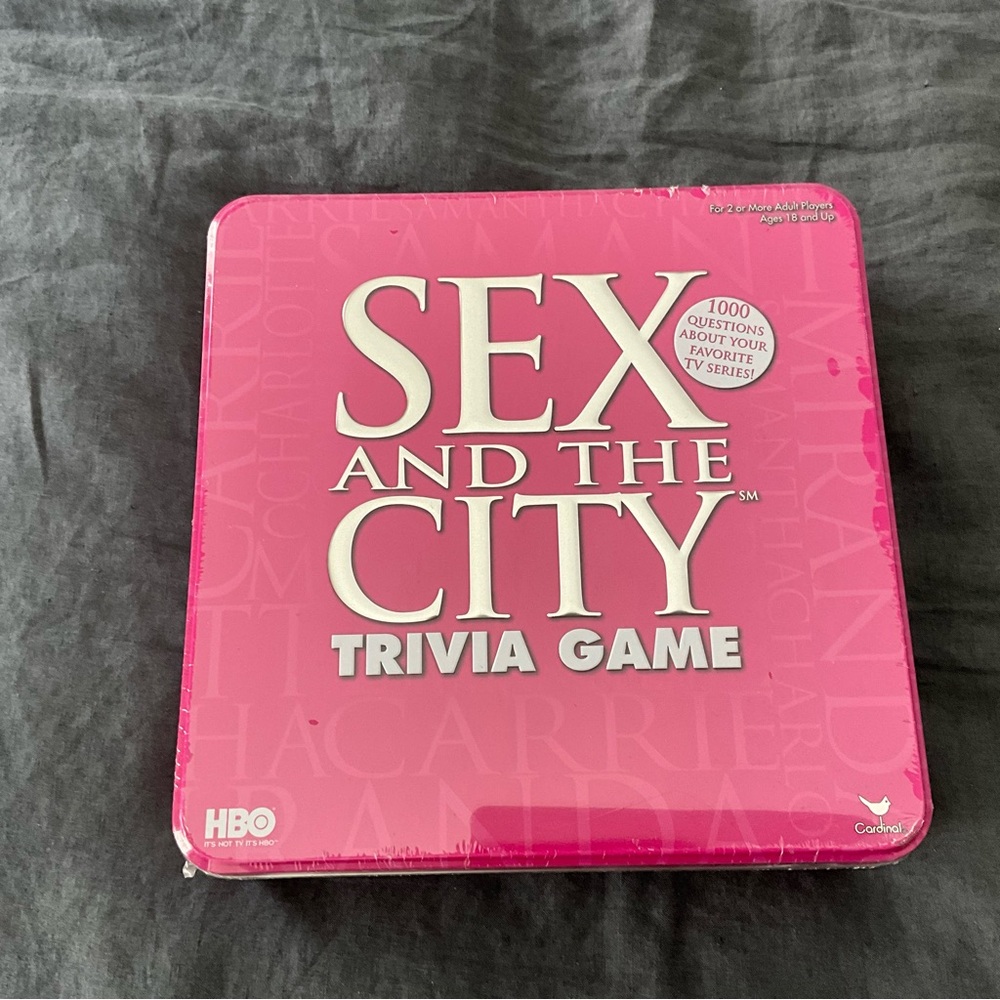 Sealed Sex and the City Trivia Game